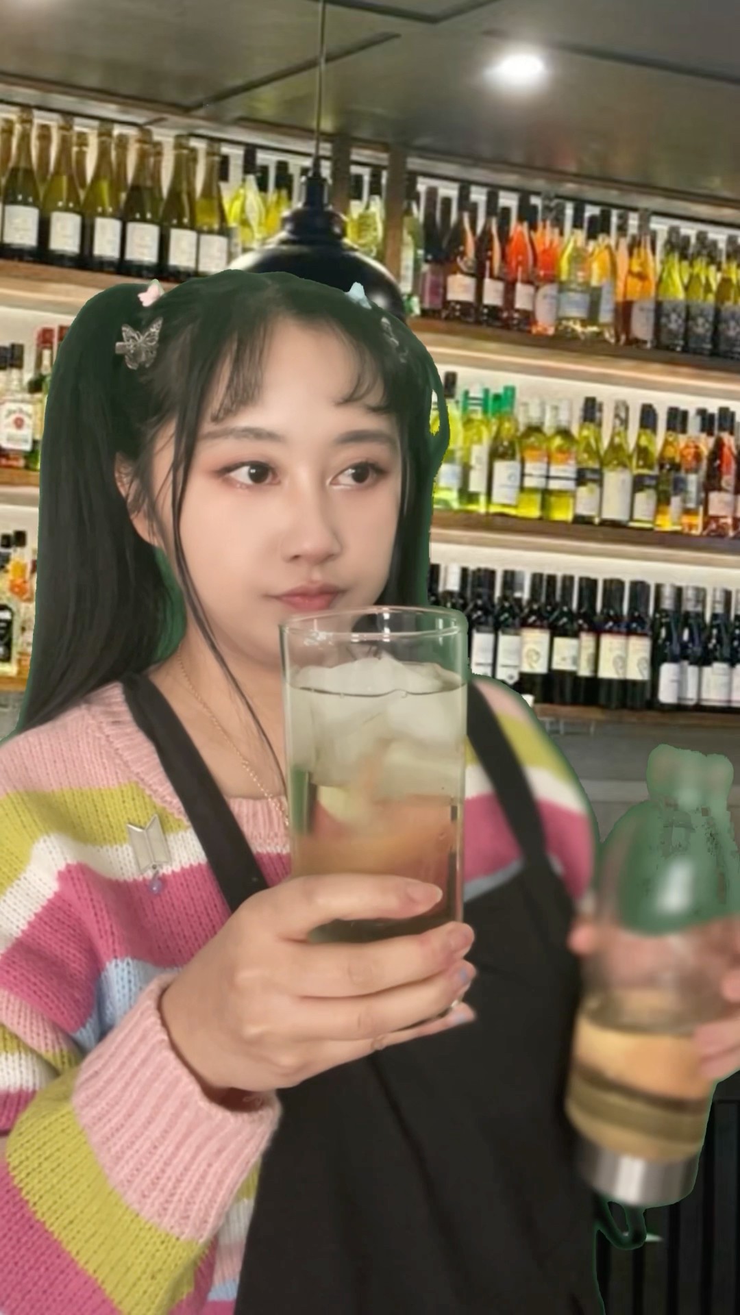 Brother JK soda ? or beer? ? #jungkook #bts #btsarmy #siblings #pov #bar #shorts