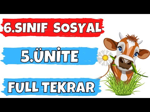 6. SINIF SOSYAL BİLGİLER 5. ÜNİTE FULL TEKRAR - ÜRETİM, DAĞITIM VE TÜKETİM