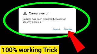 Camera Has Been Disabled Because of Security Policies | Camera Error | Samsung and Tecno | 2024 screenshot 4