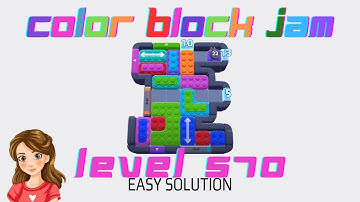Color Block Jam Level 570 Easy Solution Walkthrough