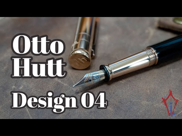 Otto Hutt's Design 04 Fountain Pen in Rose Gold - YouTube