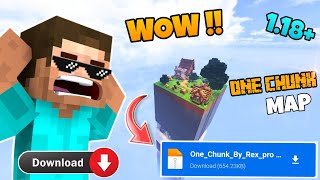 best sky one chunk survival maphow to download one chunk map in minecraft pocket edition