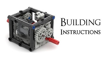 Lego Technic 3 Speed Differential Gearbox Building Instructions - Lego Technic Mastery