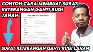 Example of How to Make a Land Compensation Certificate - Village Letters