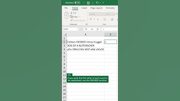 Text Functions in #excel