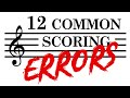 12 Common Scoring Errors