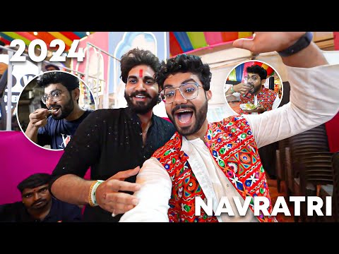SURPRISE TRIP TO SURAT for NAVRATRI 2024 😍 - Street Food & Heavy Garba