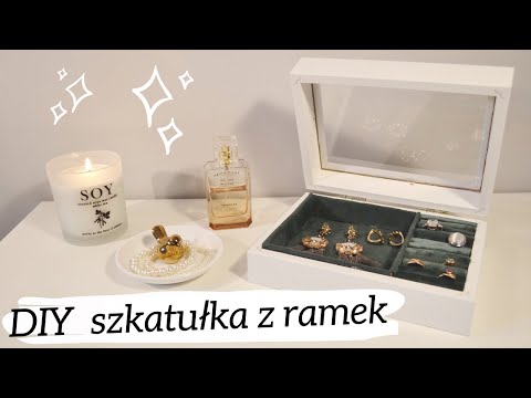 Wideo: Jak Ozdobić Pudełko Z Biżuterią