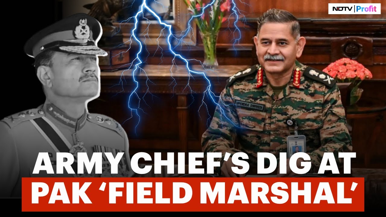 Watch: Indian Army Chief Mocks Asim Munir's Promotion After Operation Sindoor