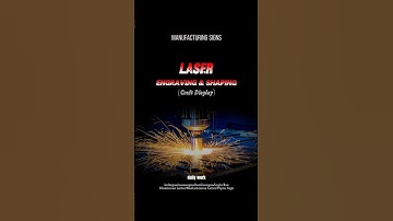 Laser engraving #signmaking #signage #sign #engraving #cnc #cncmachining #process #tech #craft