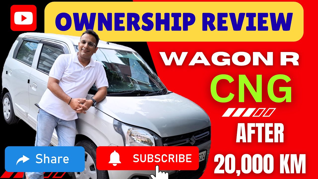 Maruti Suzuki Wagon R CNG | Ownership Review After 20,000 Kms Driven | Best Milage👌CAR 🚗 #wagonrcng