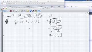 Week8 lab4 CI of a proportion