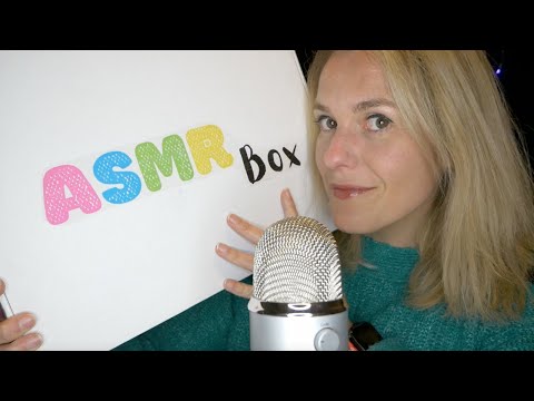 ASMR FR 📦 Unboxing ASMR Box - 100% triggers et chuchotements proche micro