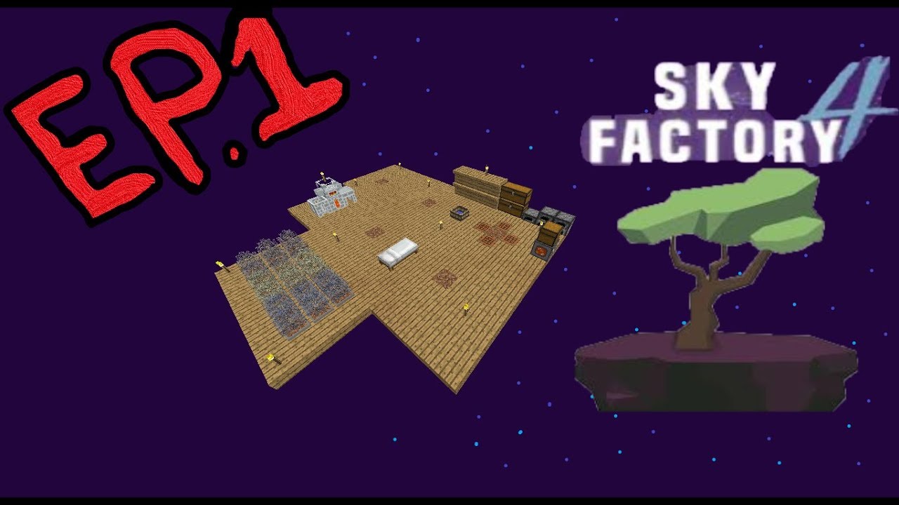 Minecraft Sky Factory 4 Prestige mode! Welcome to the 1 block wonder ...