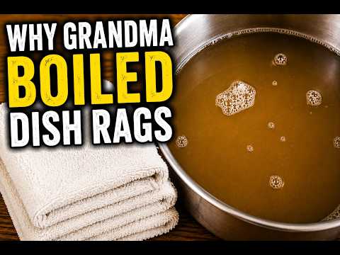 Why Grandma Boiled Dish Rags (And Why I Tried It)