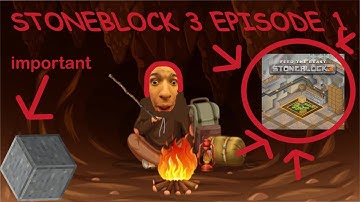 Shark Plays: Stoneblock 3, Episode 1