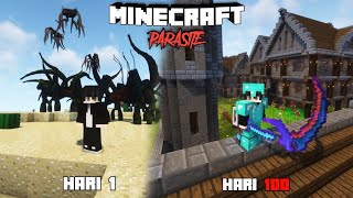 100 Hari di Dunia Minecraft Parasite !!!