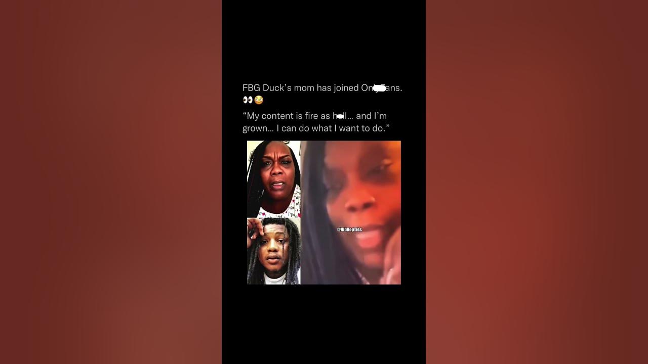 FBG Duck’s Mom Mama Duck Reveals She Has Joined OnlyFans.👀😳 shorts