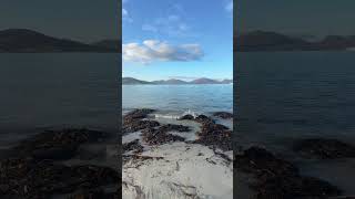 Harris the outer Hebrides on Horgabost beach ❤️ check out my YouTube channel 2 see our adventures
