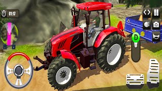 Heavy Tractor Trolley Cargo Driver - Offroad Hill Truck Simulator 3D - Android GamePlay screenshot 5