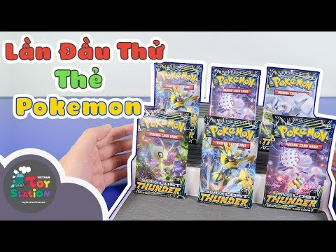 Lần đầu thử sưu tập thẻ Pokemon, tìm thẻ siêu hiếm Ultra Rare ToyStation 333