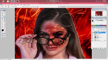 Minute Photoshop Fire Face Effect Photoshop Tutorial
