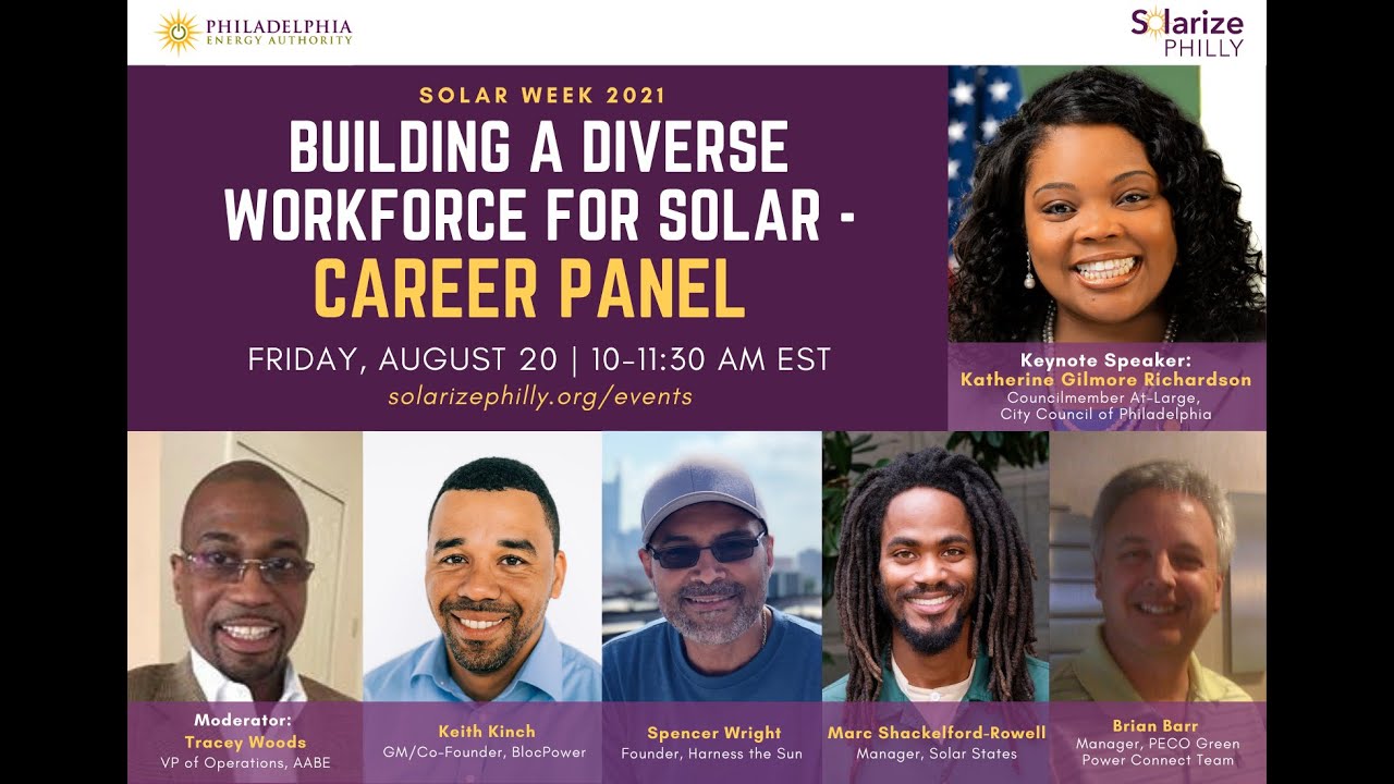 Building a Diverse Workforce for Solar Career Panel - YouTube