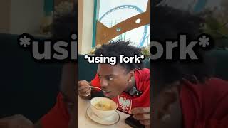 Celebrity Speed Learns How To Use A Spoon 🥄 Wealth