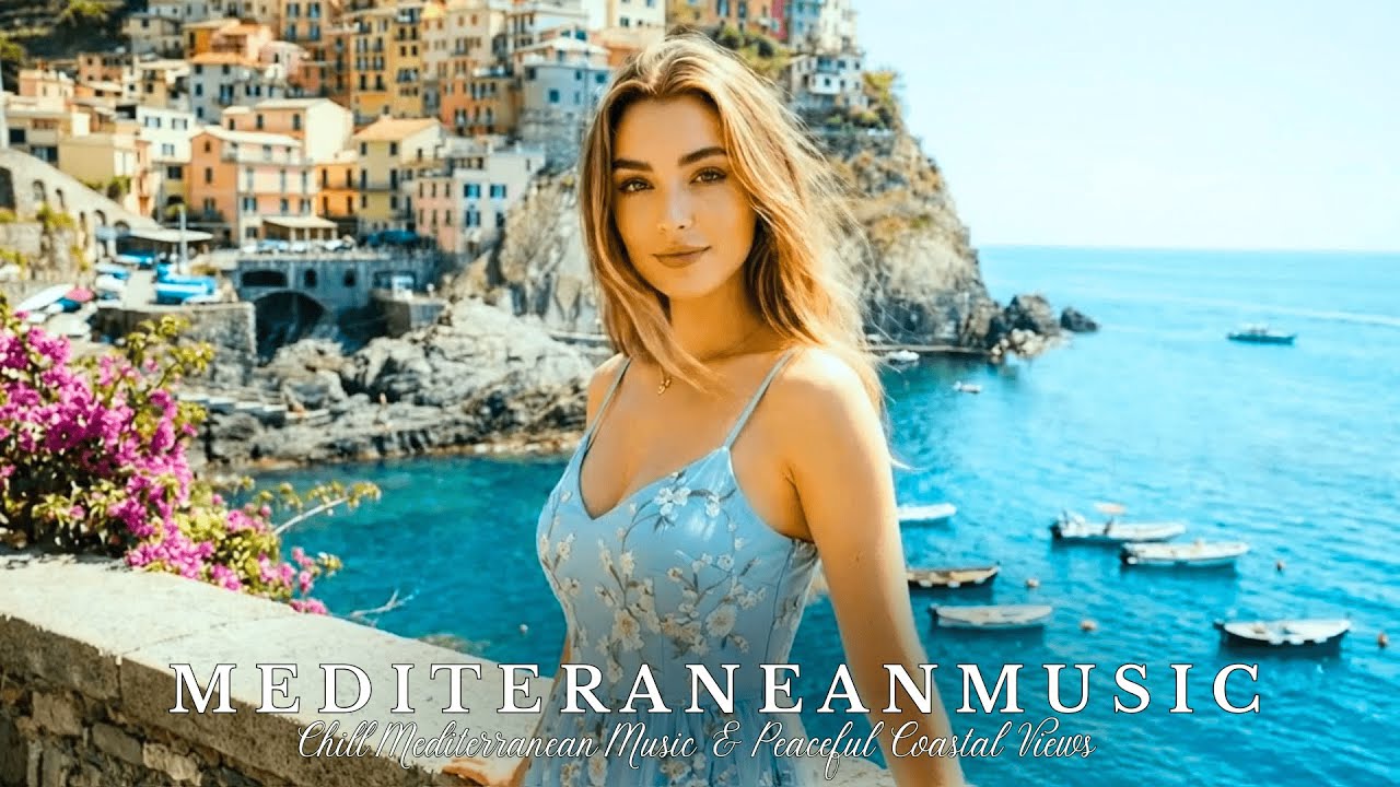 Italy at Ease 🇮🇹 1 Hour Relaxing Mediterranean Music & Gentle Scenery 4K