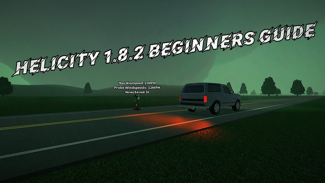 Roblox Helicity 1.8.2 Beginners Guide / Chasing A Huge EF4 Wedge Tornado