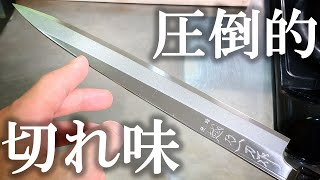 東京かっぱ橋で切れ味抜群の柳刃包丁を購入！