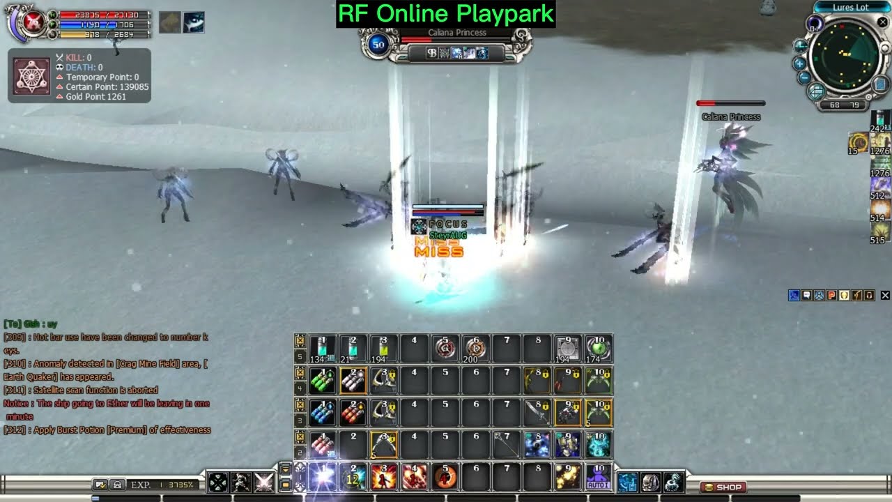 Full Crit Bellato Ranger on Calina Princess 100% Stun