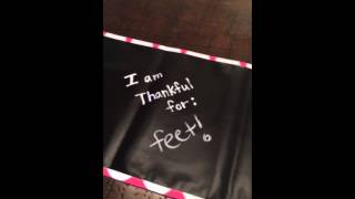 Reversible Chalkboard Table Runner by Scribble Linens Update