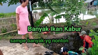 "GAWAT" darurat!!! empang ikan ada yang BOCOORR!!!