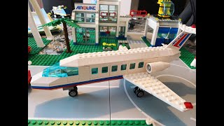 LEGO City Airport 10159 timelapse rebuilt