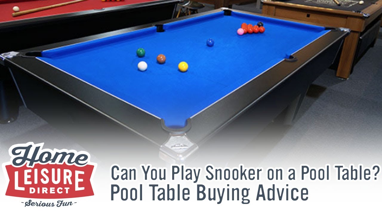 Can You Play Snooker on a Pool Table? - Pool Table Buying Advice
