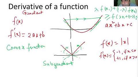 EE769 2 5 Basic Math for ML - Functions of single variables and their basic characterization.