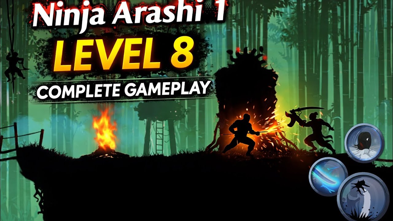 Ninja Arashi 1 Level 8 – Ultimate Ninja Fight