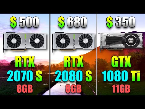 RTX 2070 SUPER vs RTX 2080 SUPER vs GTX 1080 Ti