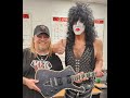 Paul stanley meet and greet for stage played black sparkle ibanez 101923 cincinnati ohio