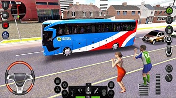 City Coach Bus Highway Bus Driving - Bus Simulator Ultimate Android iOS Gameplay 2021