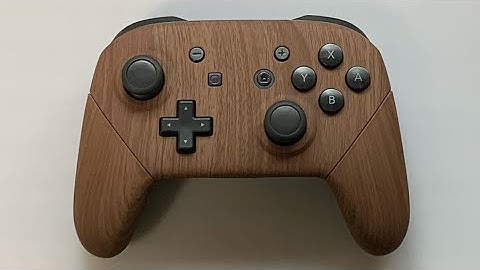 Got wood? I sure do for this Switch Pro controller