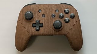 Got wood I sure do for this Switch Pro controller