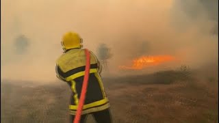 L'incendie dans les Pyrénées-Orientales stabilisé, un camping détruit