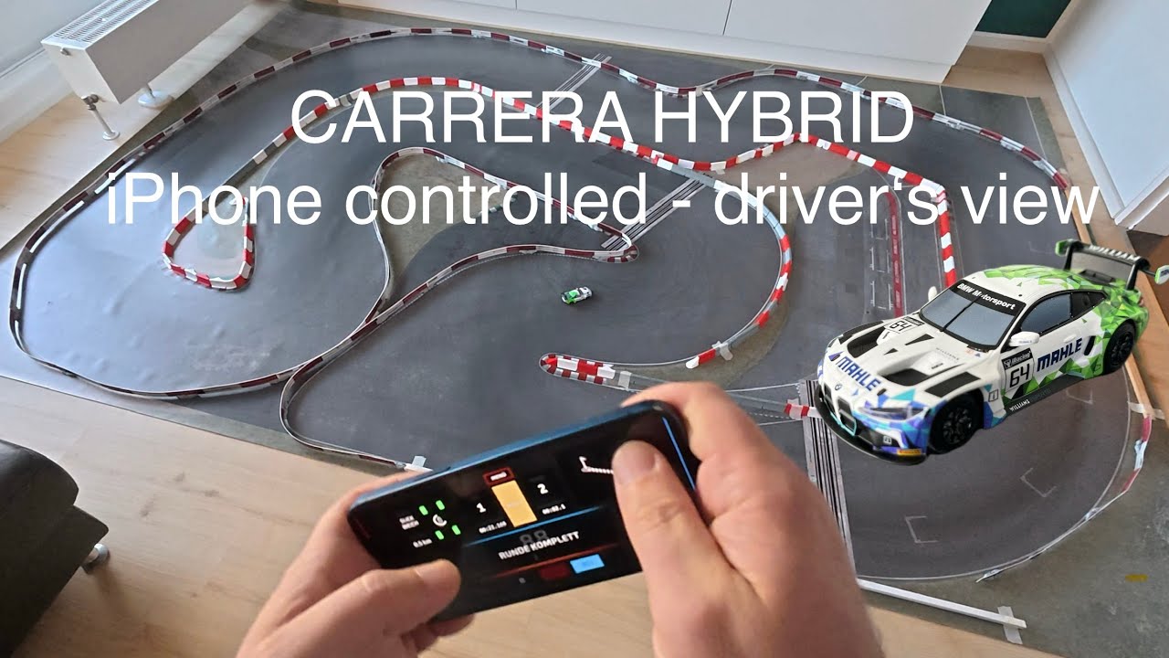 CARRERA HYBRID I iPhone controlled I MAHLE BMW M4 GT3