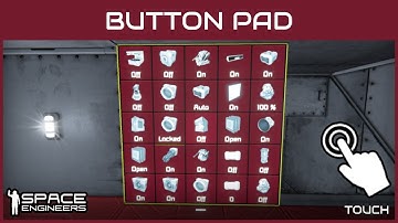 Button Pad [Touch App] - Space Engineers