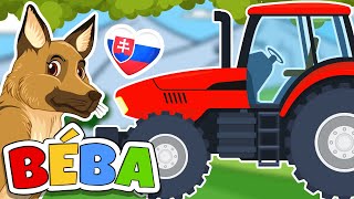 TRAKTOR IDE K NÁM | Slovenské detské pesničky | BÉBA Resimi