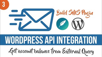 Get SMS Credit Account balance from External API - WordPress API Integration