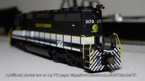Review: HO Athearn RTR EMD SD40 (2018 Version, DC) - NS 3170 