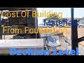 Total Cost Of Building From Foundation To Decking Level Using The Present Cost Of Building Materials